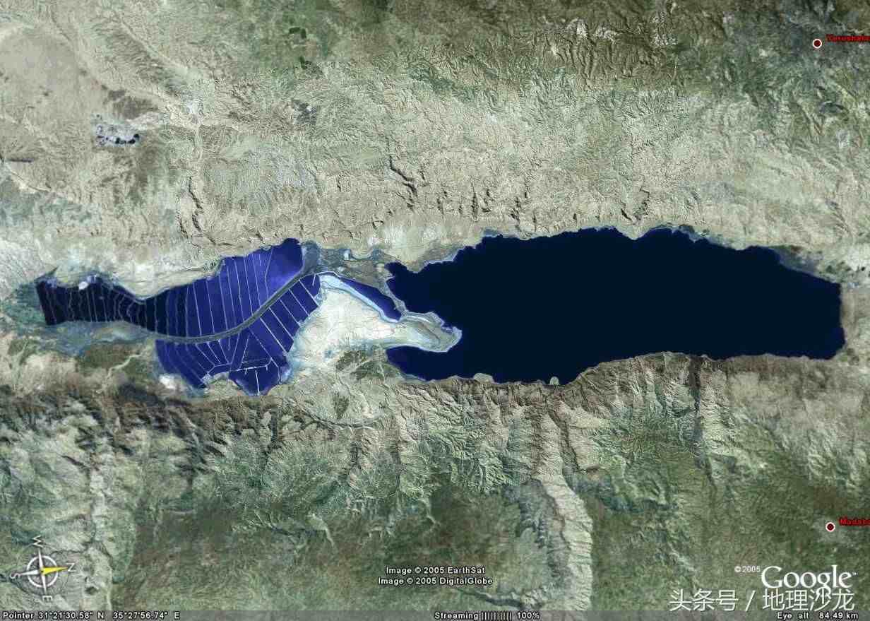 自然之最系列之五：地球上海拔最低的湖泊——死海