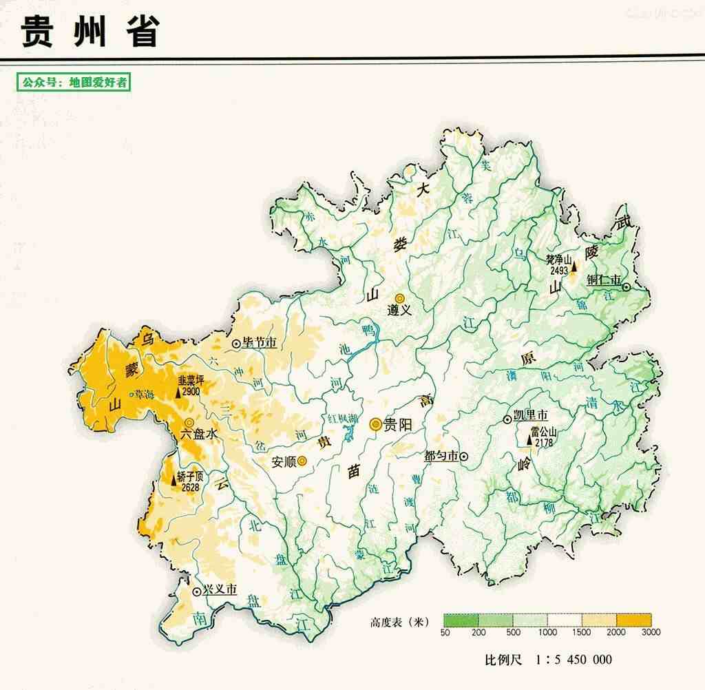 高清地图 | 中国34省区市全套地形图（建议收藏） ！